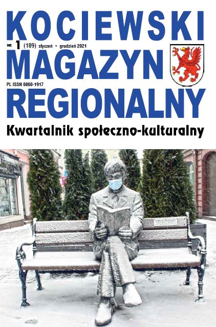 Okładka Kociewskiego Magazynu Regionalnego nr 109